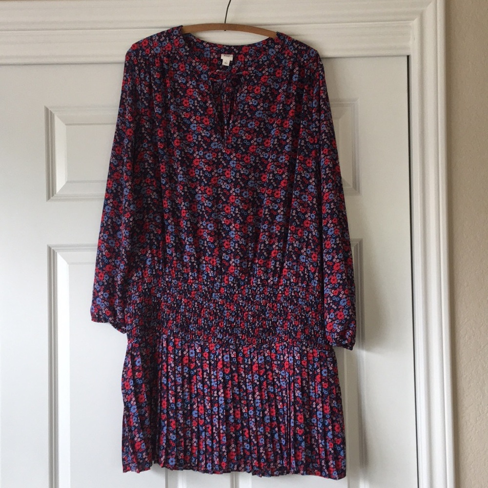 Easter Dress/Floral Drop-waist Dress/Maternity